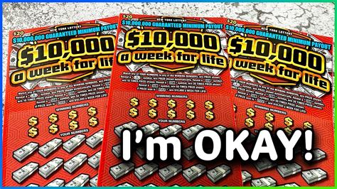 $10,000 A Week For Life .